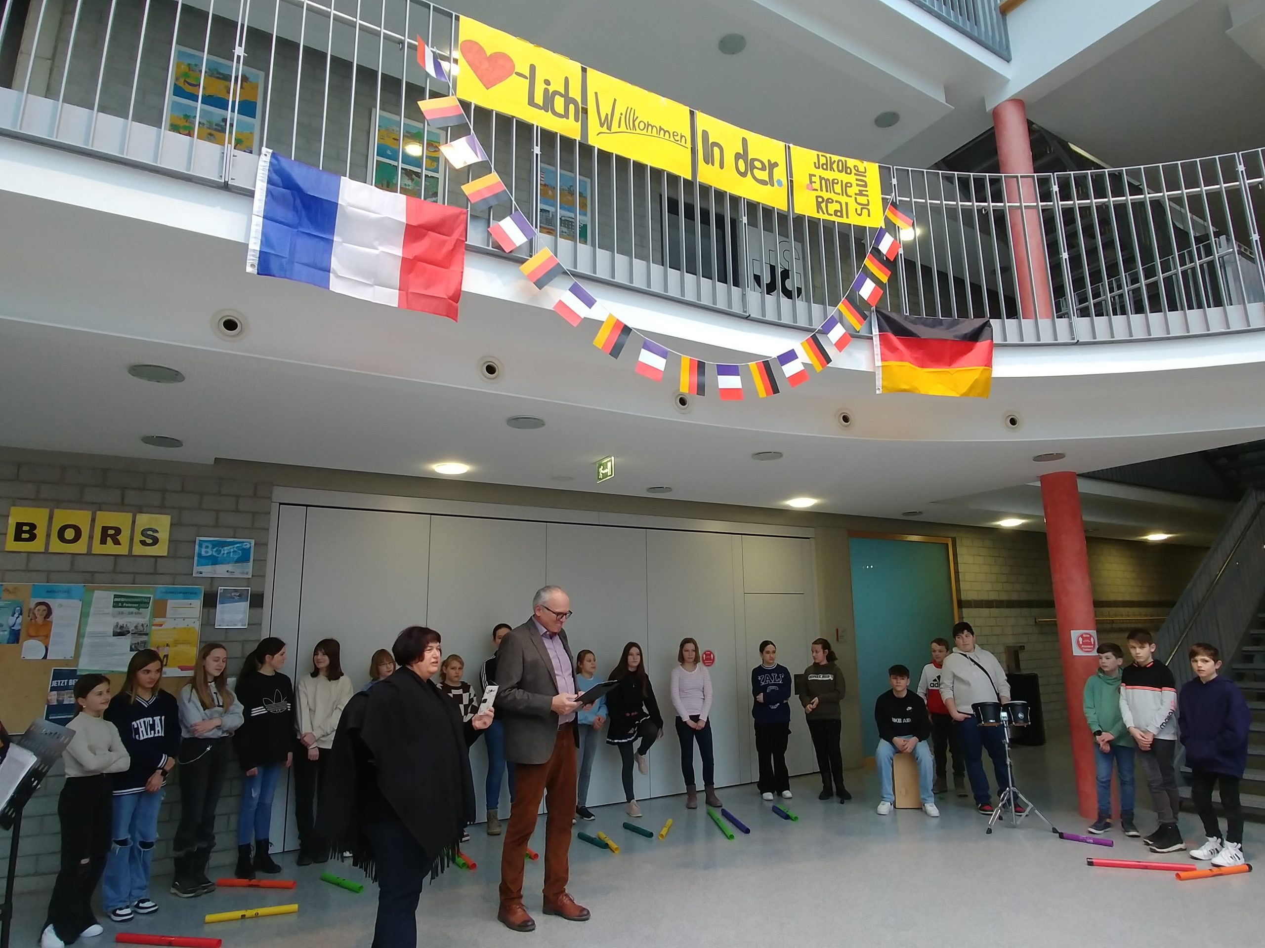 Französische Schüler schnuppern in deutsche Berufswelt