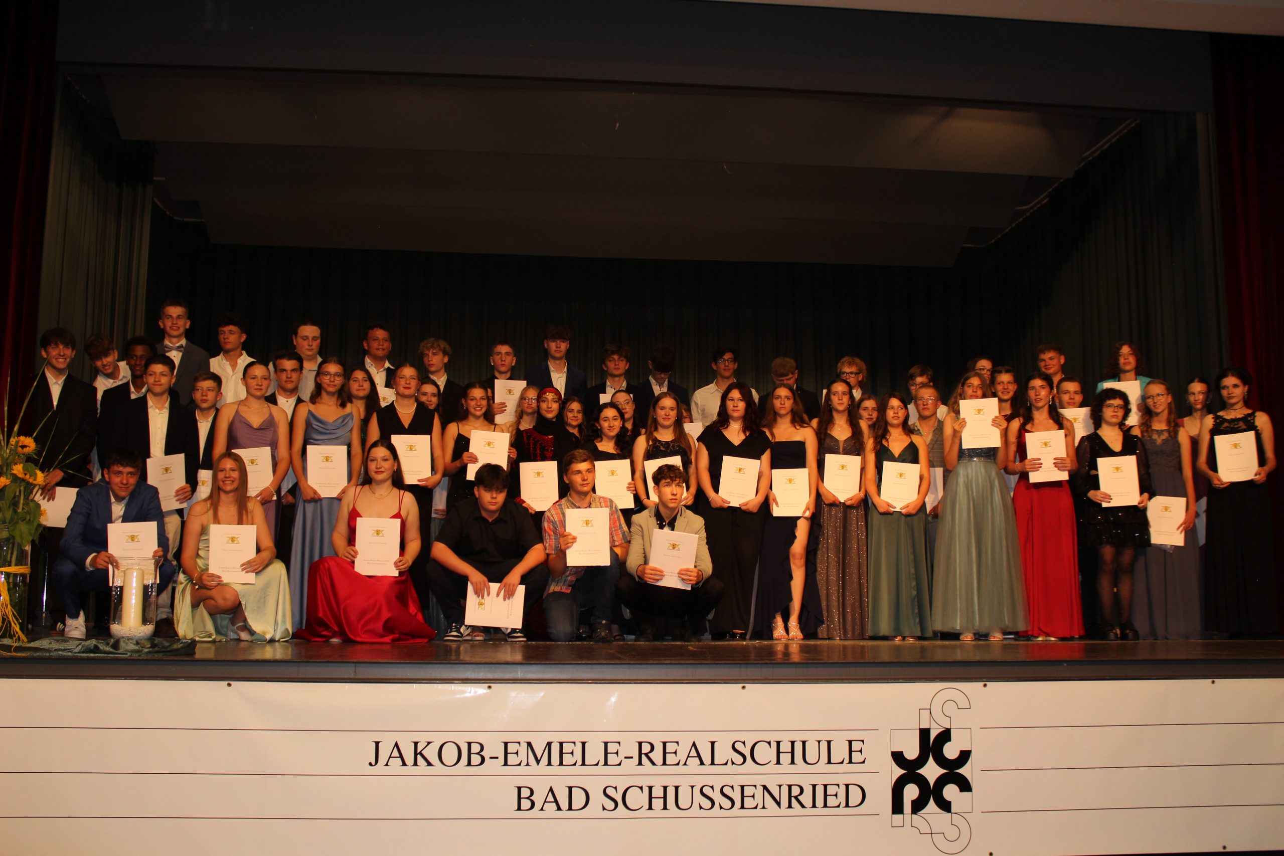 Abschlussfeier an der Jakob-Emele-Realschule