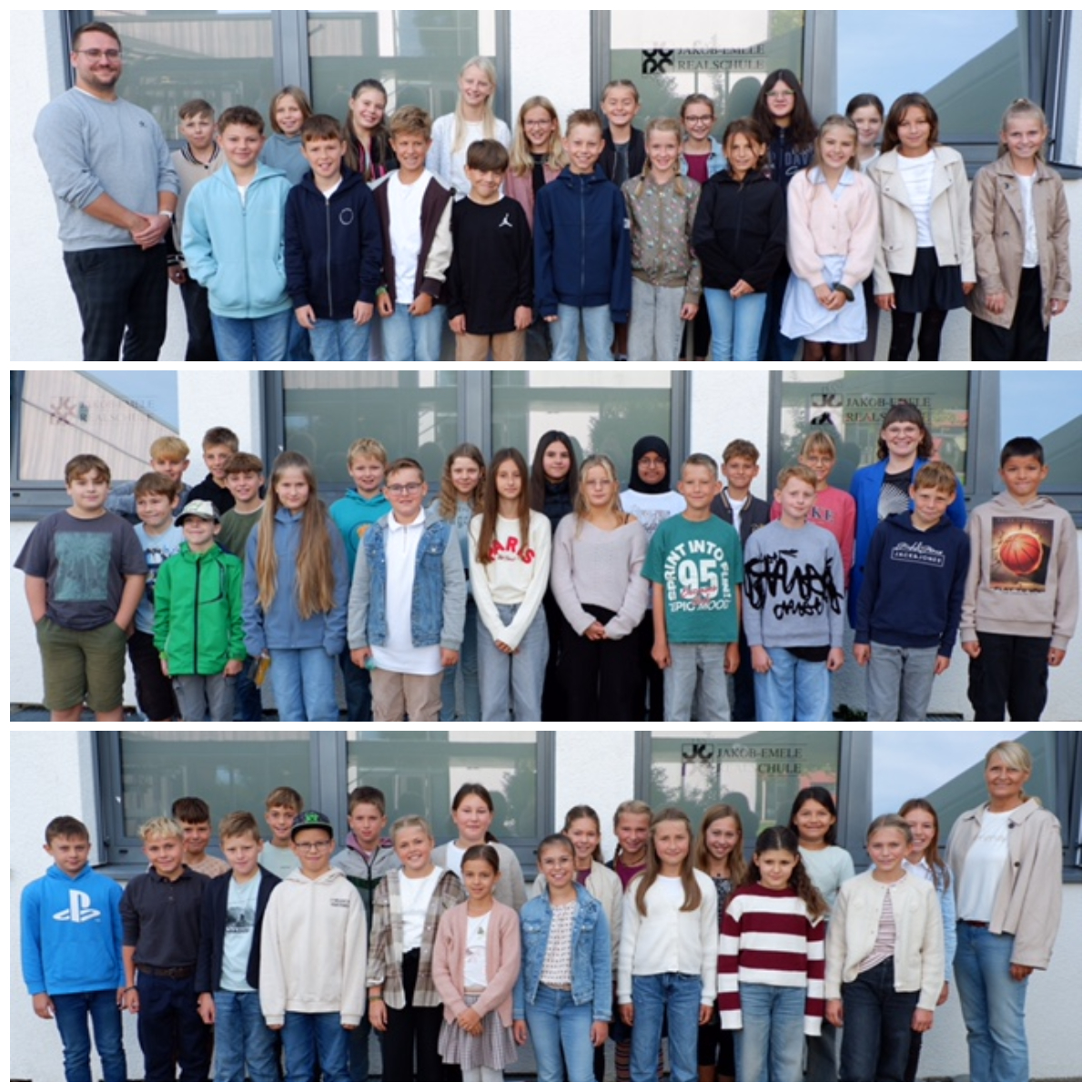 Herzlicher Empfang für neue Fünftklässler an der Jakob-Emele-Realschule