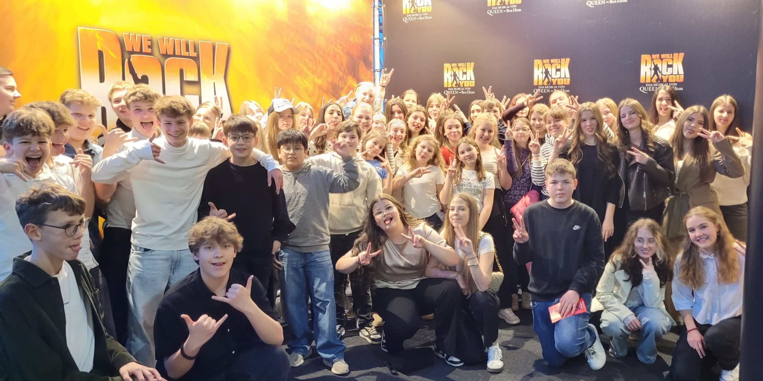 Musical-Besuch bei  „We Will Rock You“